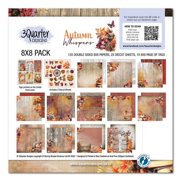 8x8 Autumn Whispers Collection