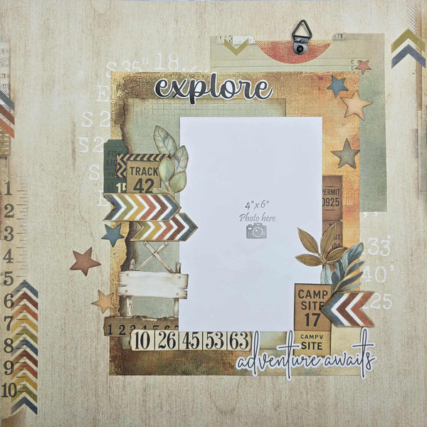 Scrap Affair SA2505 - Explore (SBK)