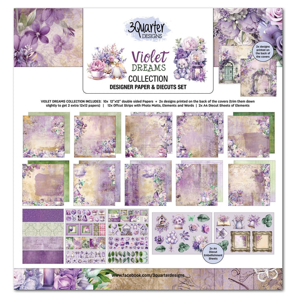 Violet Dreams 12" x 12" Collection