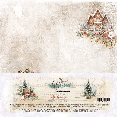 Ho Ho Ho 6" paper pack AA-HO-12 : Art of Alchemy