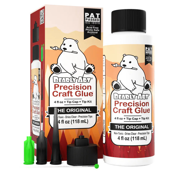 Original Precision Craft Glue Pack (4oz) - Bearly Art
