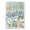 Beachside Life Rice Paper Sheet (3 Quarters)