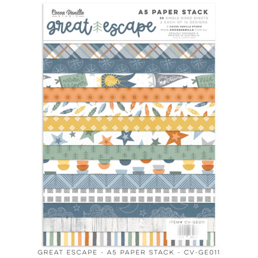 A5 paper Stack : CV-GE011 - Great Escape