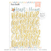 Gold Foil Titles : CV-HH016- Heart & Home