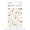 Puffy Hearts : CV-HH017- Heart & Home