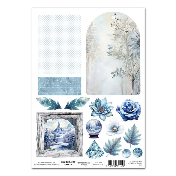 3Quarter Designs - Winter Chronicles Mini Project Sheet