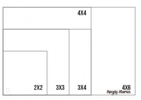 Photo Formats Rectangular Rectangular Photo Crop Templates - Simple Stories – Craftables