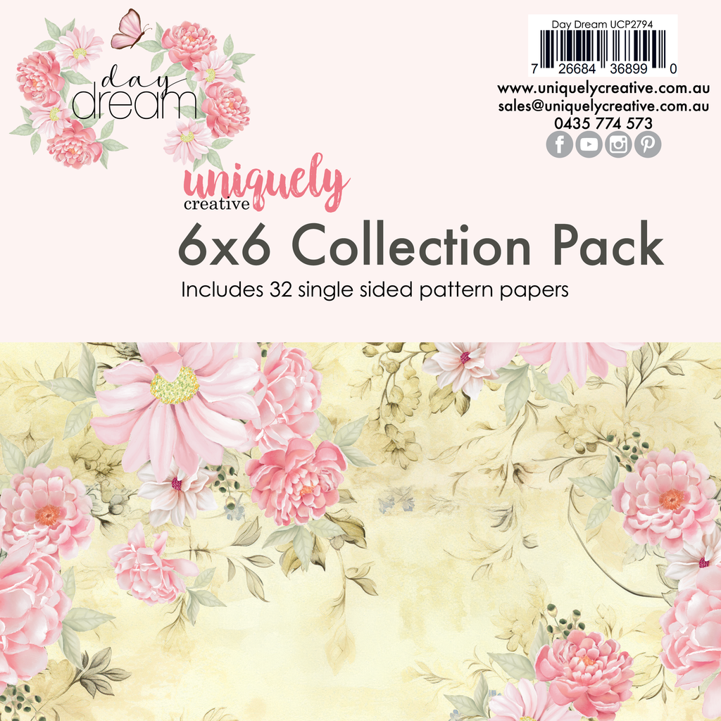 6 x 6  Collection Pack - Daydream (Advent Collection)