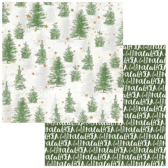 Evergreen Blessing 12x12 paper : Evergreen Season - (49&Market)