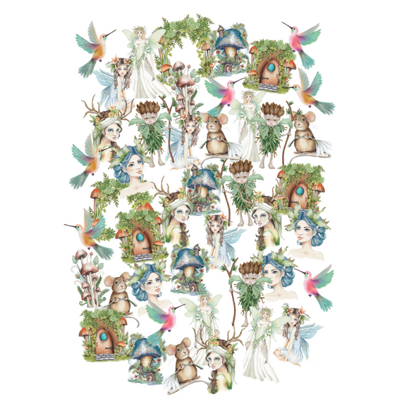 UCP2749 :  Characters Vellum Creative Cuts (Enchanted Forest)
