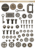 FC106 - Built by Hand #2 - A4 Fussy Cut Sheet/Digital Download/Die Cuts