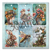 8x8 Floral Mechanica  Collection