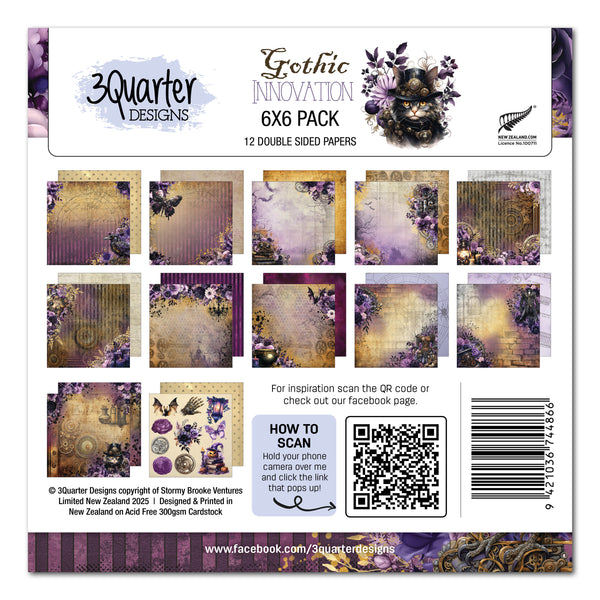 3Quarter Designs - Gothic Innovation 6"x6" Collection