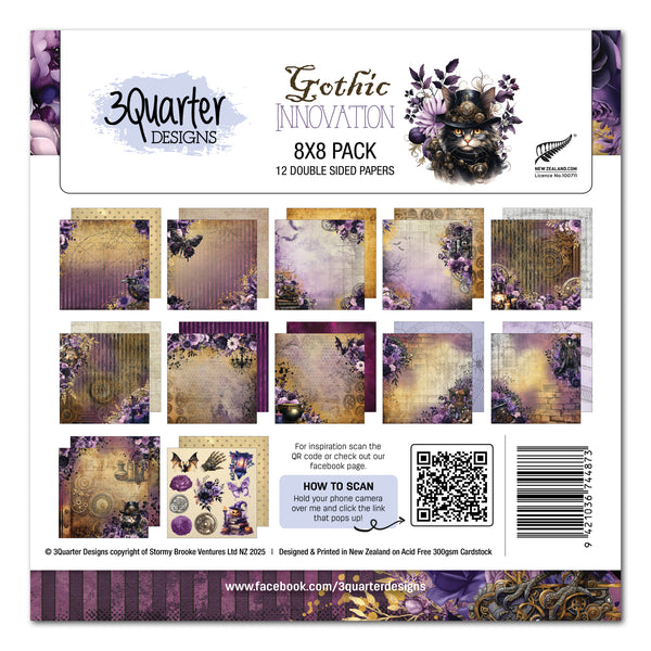 3Quarter Designs - Gothic Innovation 8"x8" Collection