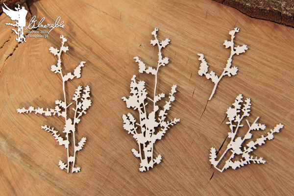 Spring Branches -  Decorative Chipboard (5661)