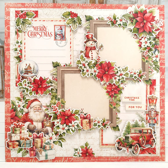 Scrapboys Double Christmas Layout Project