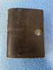 Handmade Leather Journal - 3" x 4" Button Clasp