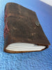 Handmade Leather Journal - 3" x 4" Button Clasp