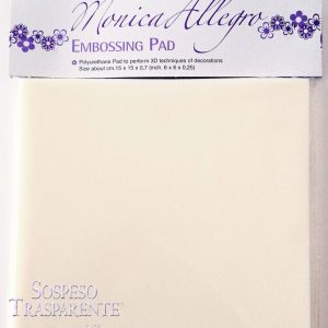 Sospeso Trasparentene - Embossing Pad 6"x6"