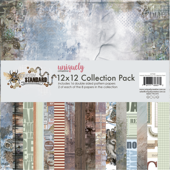 UCP2681 : Industry Standard 12 x 12 Collection Pack (16 sheets) (Industry Standard)