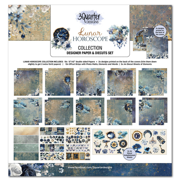 Lunar Horoscopes 12" x 12" Collection