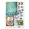 Floral Mechanica A4 Project Sheet