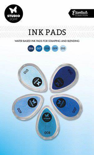 Studio Light Shades of Blue Mini Ink Pads