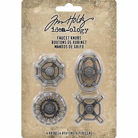 Tim Holtz - Metal Faucet Knobs/Handles