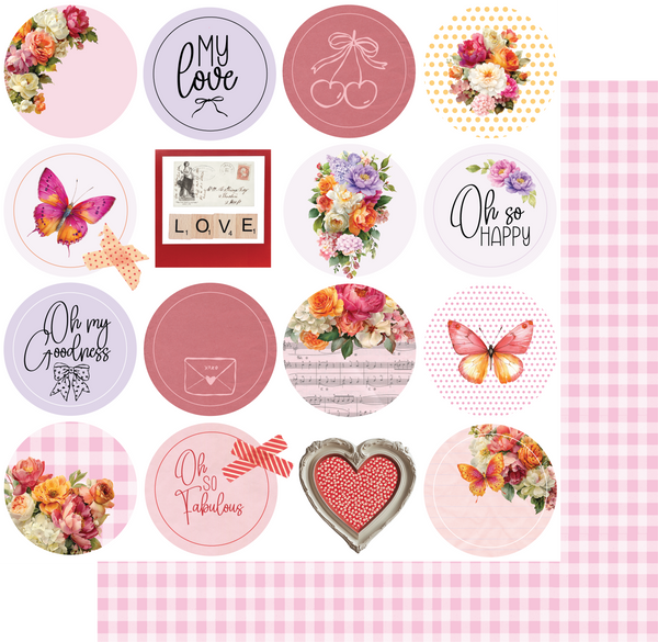 UCP3143 : Oh Happy Days Paper (Oh So Lovely)