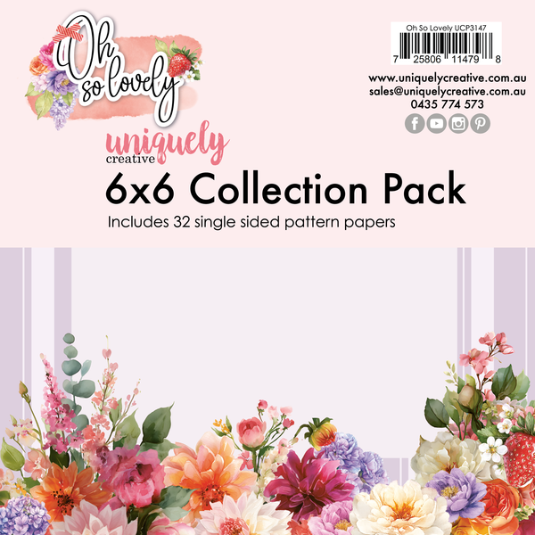 UCP3147 :  6 x 6 Collection Pack (32 sheets) (Oh So Lovely)