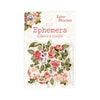 P13-LST-26 : Ephemera set Flowers and leaves , 15pcs (Love Stories)