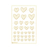 P13-LST-47 : Light chipboard embellishments  04, 4x6", 32pcs (Love Stories)