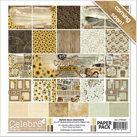 PP8500 : Country Roads Paper Pack