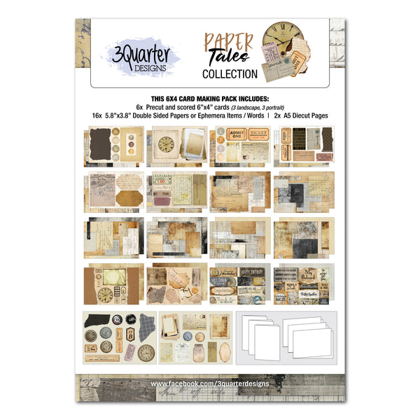 Paper Tales 6" x 4" Card Pack