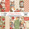 HACH-10 : Happy Christmas - 8 x 8 Paper Pad