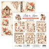 LAJA-14 : Lady in Japan - 12"x12" Art Journal Pack