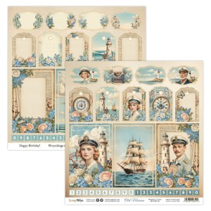 MARI-06 : Old Marina - 12x12 Double Sided Paper