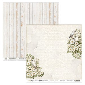 ROGA-01 : Romantic Garden - 12x12 Double Sided Paper