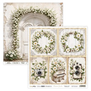 ROGA-03 : Romantic Garden - 12x12 Double Sided Paper