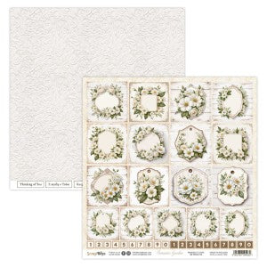 ROGA-06 : Romantic Garden - 12x12 Double Sided Paper