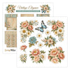 VIEL-09 : Vintage Elegance - 6" x 6" Paper Pad