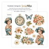 VIEL-09 : Vintage Elegance - 6" x 6" Paper Pad