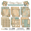 VIEL-09 : Vintage Elegance - 6" x 6" Paper Pad