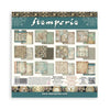 8 x 8 Background Paper Pack - Gardens of Time