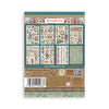 A5 Printed Washi Pad - Gardens of Time