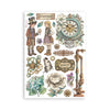 A5 Printed Washi Pad - Gardens of Time