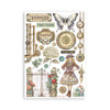 A5 Printed Washi Pad - Gardens of Time