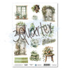 Sage Candlelight Sticker Sheet (3 Quarters)