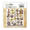 STJO-12 : Steampunk Journey - Die Cut Pack (Double Sided)