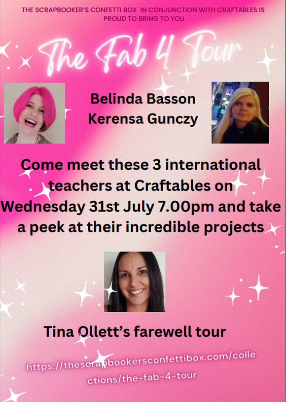 Fab 4 Meet & Greet Evening - 7.00pm Wednesday 31st July - Pre Registration